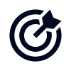 bullseye-arrow icon