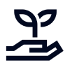 hand-holding-seedling icon