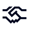 handshake-simple icon
