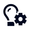 lightbulb-gear icon