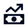 money-bill-trend-up icon