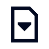 page-caret-down icon