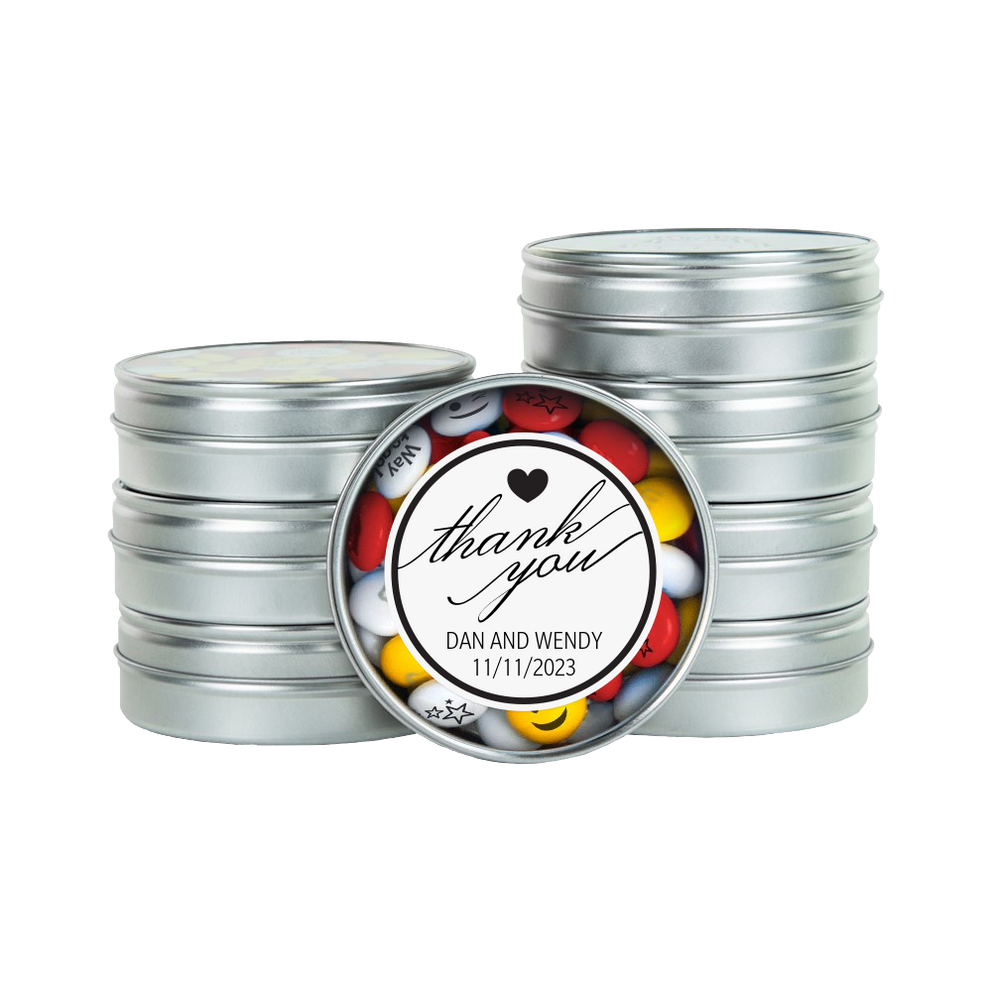 Silver Favors with Custom Packaging 0