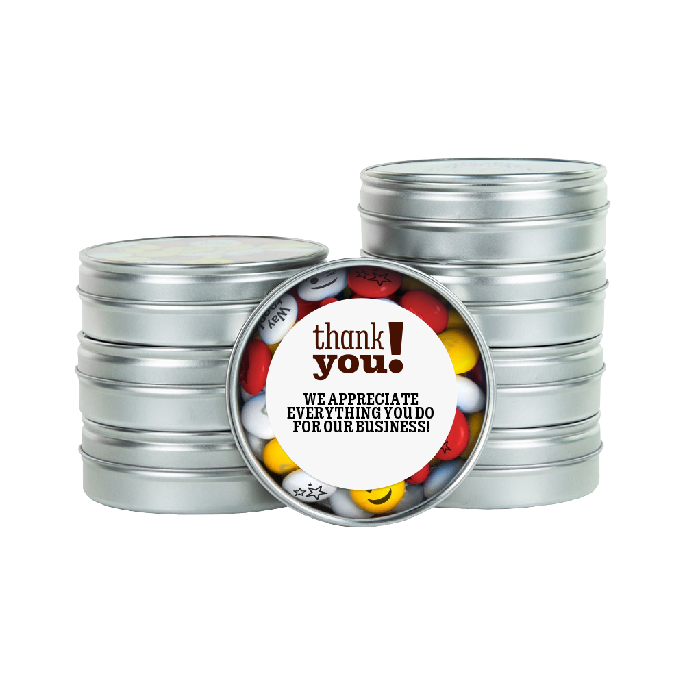 Corporate Silver Favors with Custom Packaging | M&M'S