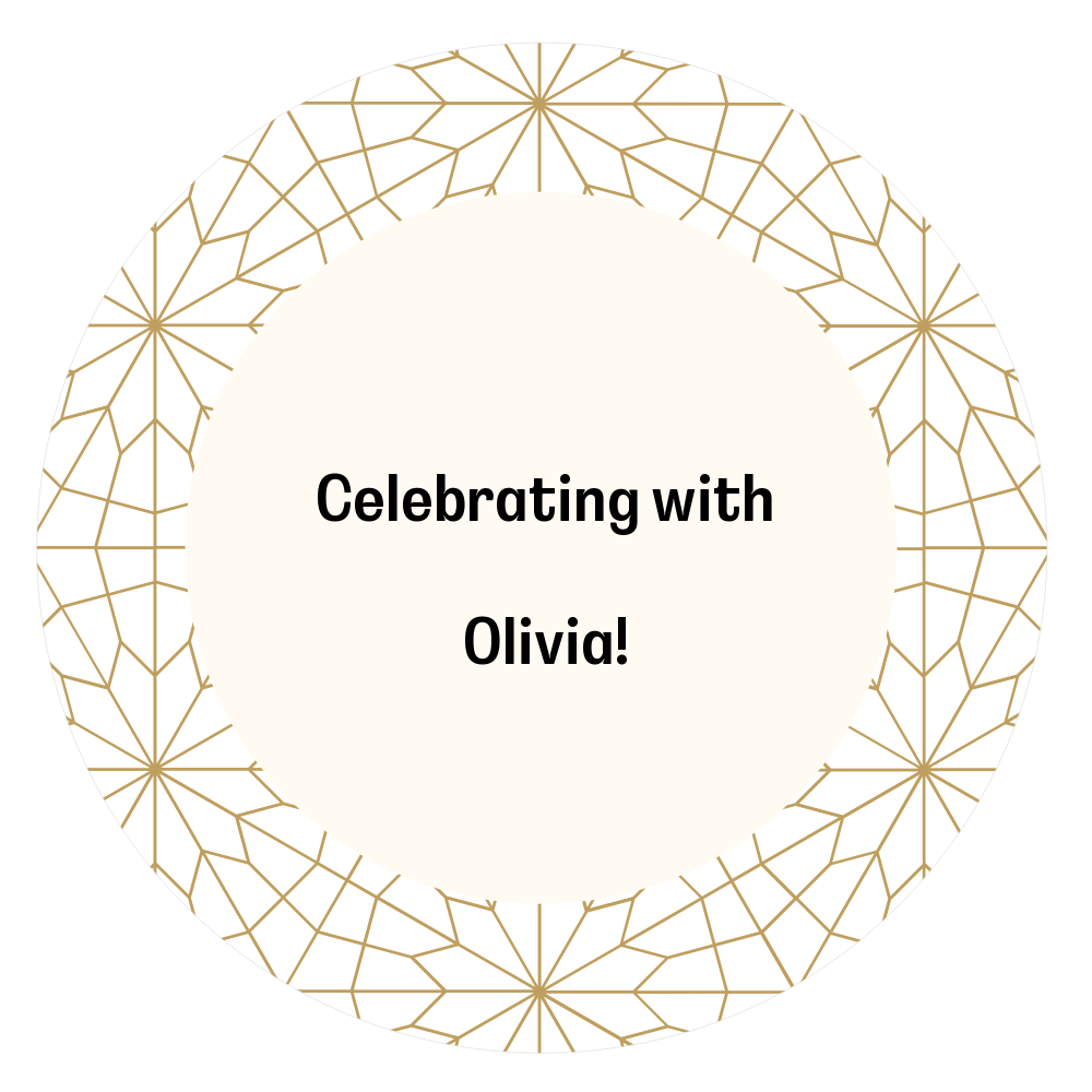 Accessorio personalizzabile adesivo tutte le occasioni testo modificabile