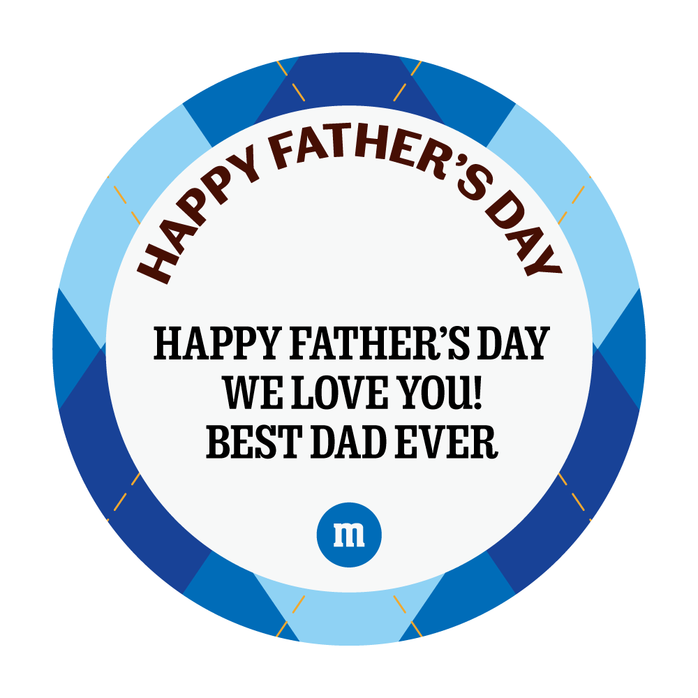 "Happy Father's Day! We love you! Best Dad Ever" text