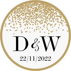 Sparkles package design example with the text 'D&W 22/11/2022'